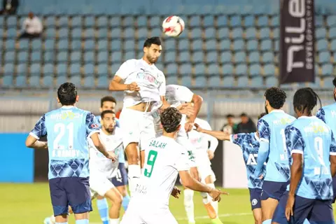 المصري يضمن صدارة ترتيب الدوري المصري بالفوز على بيراميدز
